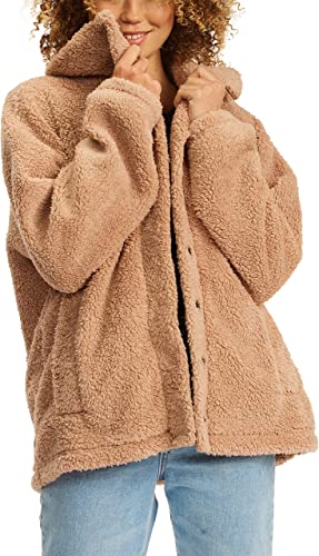 Women's Cozy Days brown Sherpa Jacket